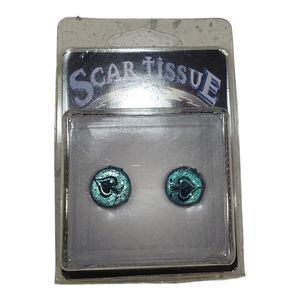 XScartissue Glass Earrings Plugs Men or Women's Size 1/2